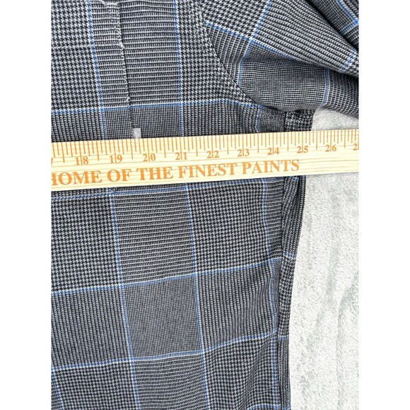 Eddie Bauer Flannel Gray Plaid Shirt 100% Cotton Button Up Men's Size TXL - Picture 6 of 7